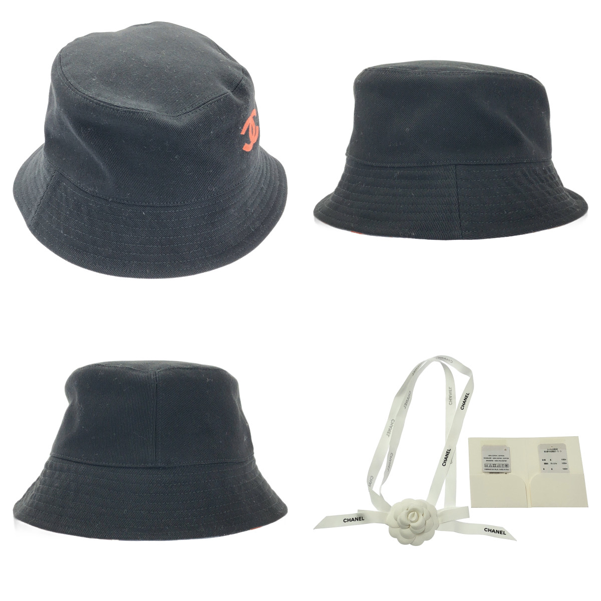 CHANEL / シャネル ココマーク リバーシブル バケットハット ユニセックス
