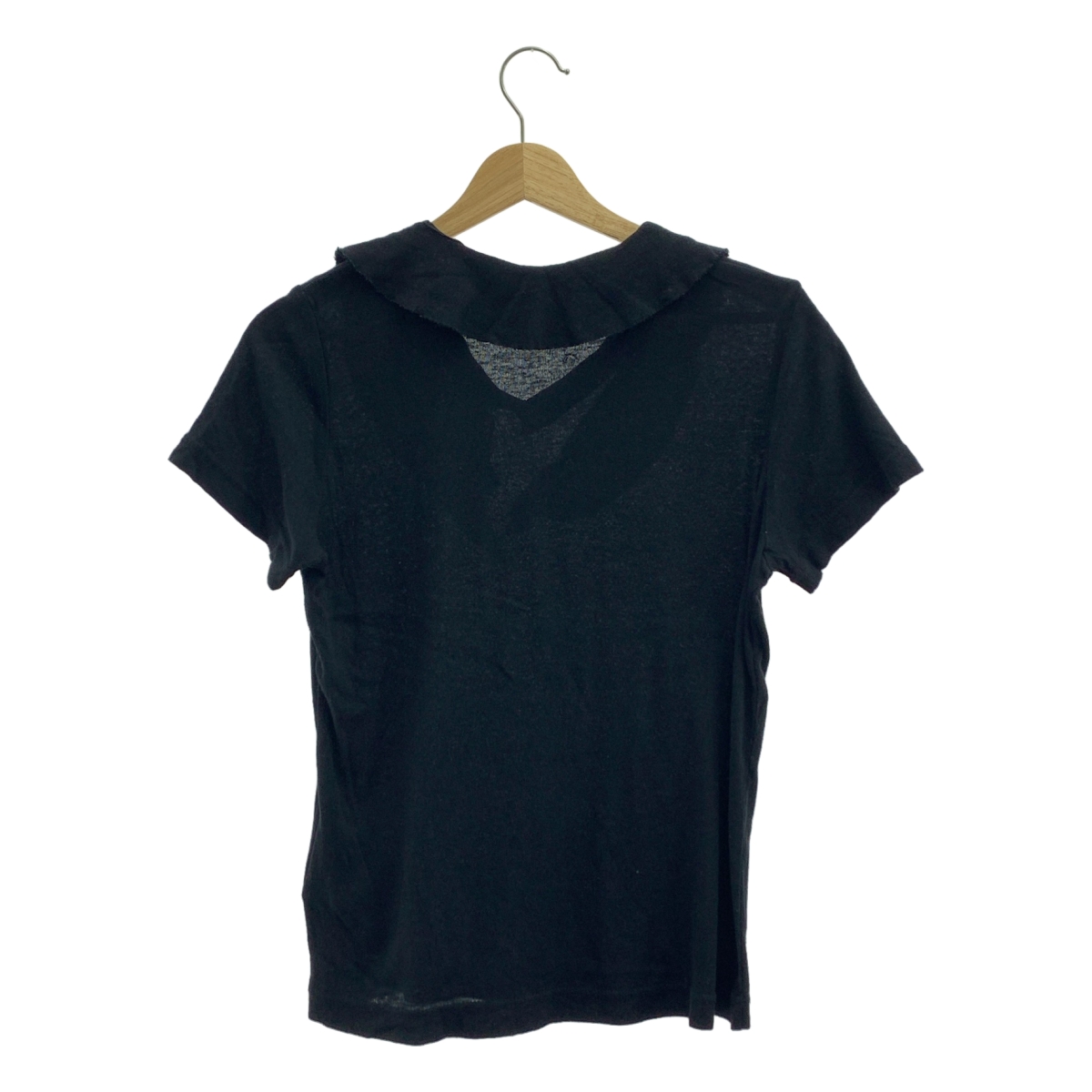 tricot COMME des GARCONS / トリココムデギャルソン コットン フリル サマーニット