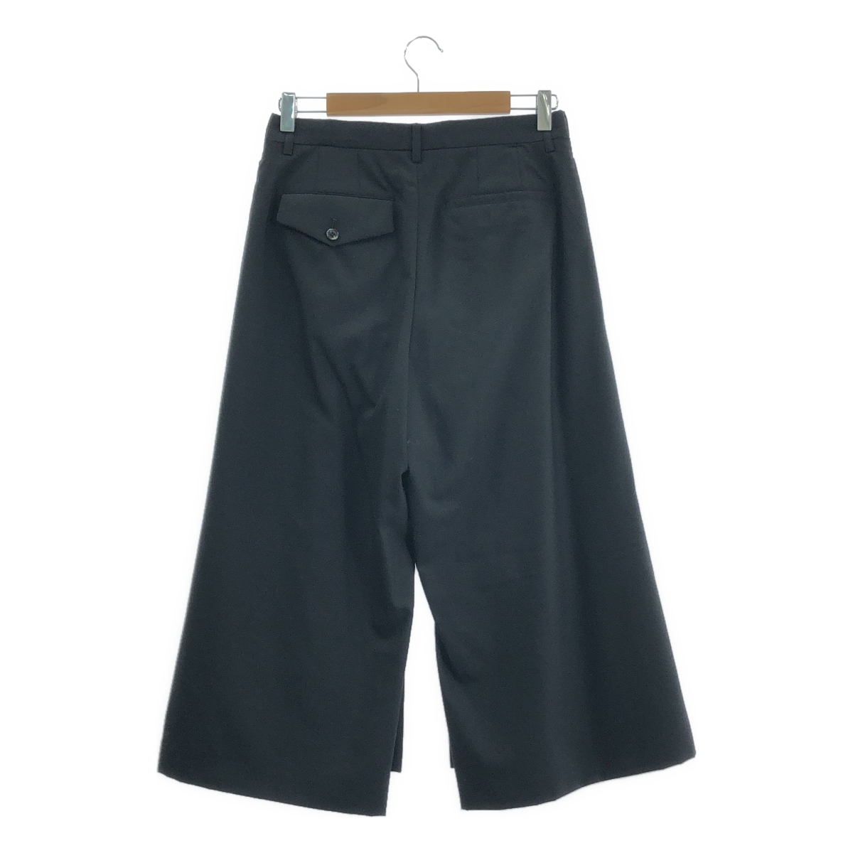 noir kei ninomiya / ノワールケイニノミヤ ウール レイヤード ベルト ワイドパンツ