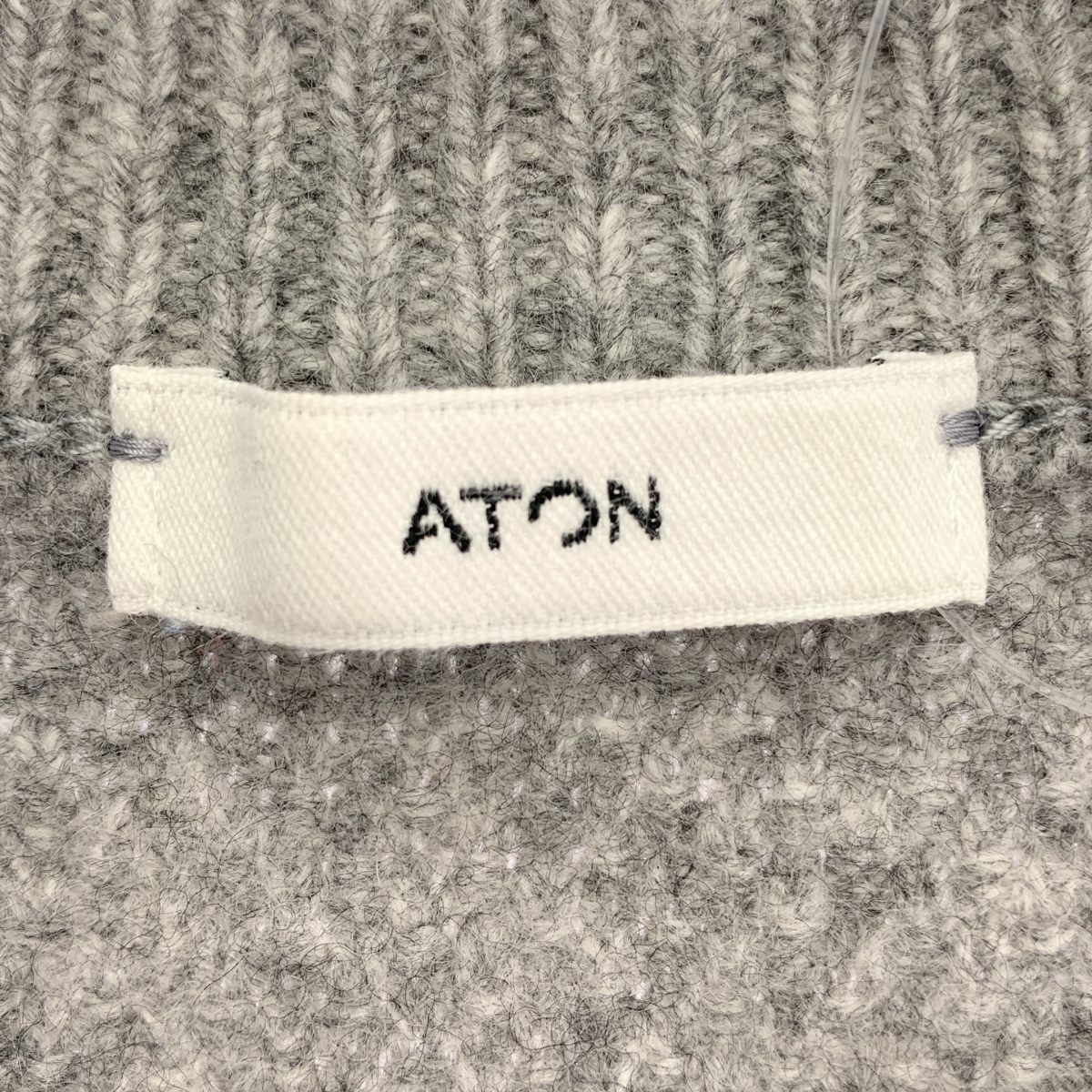 ATON / エイトン LAMBS WOOL CREWNECK SWEATER ニット