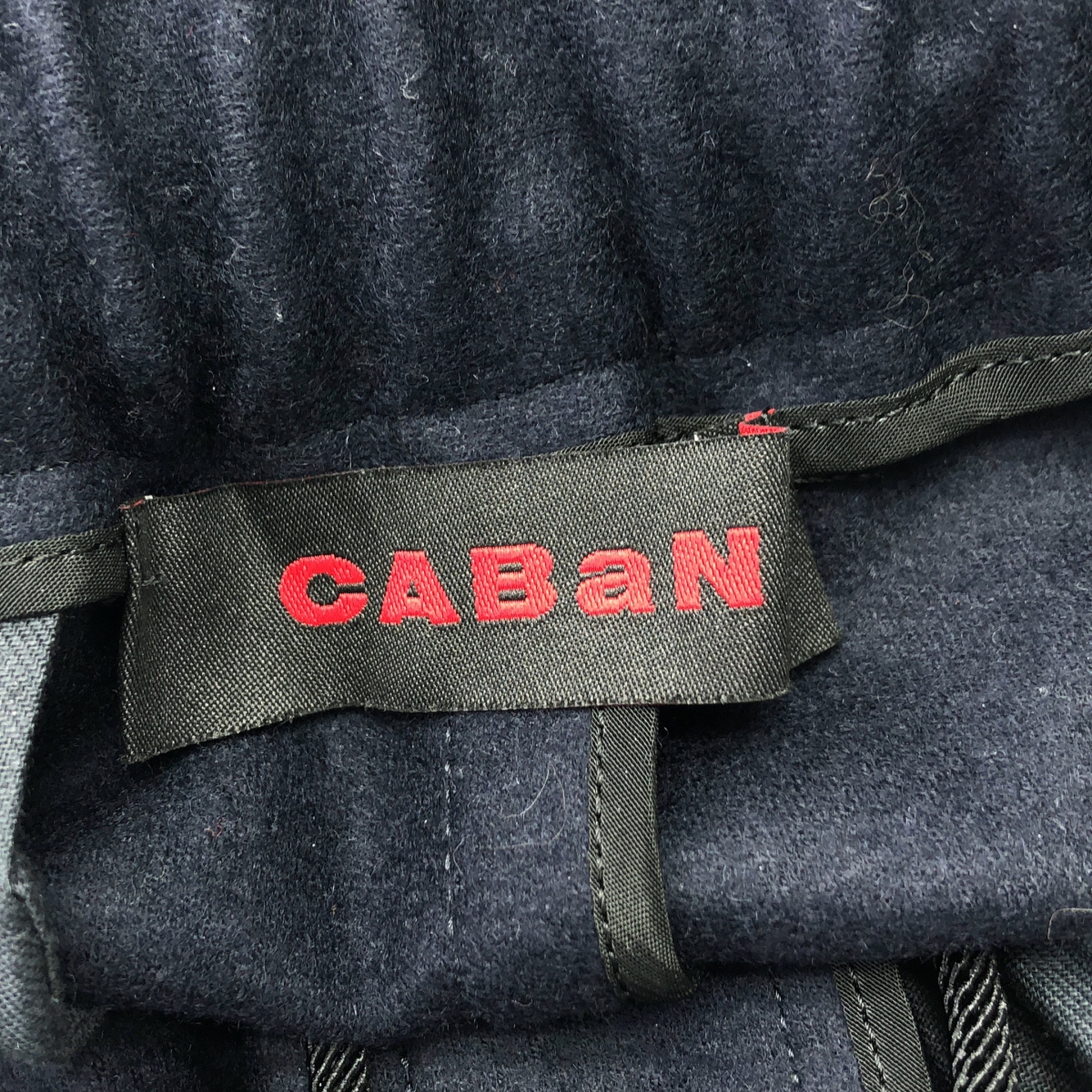 CABaN / キャバン ウール テーパードパンツ