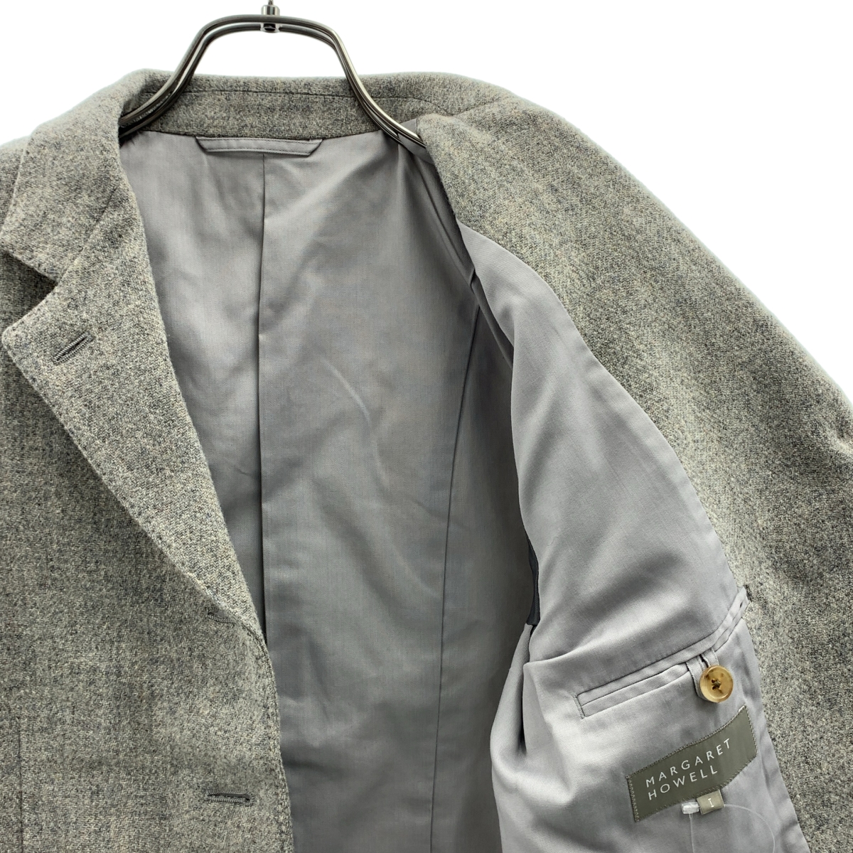 MARGARET HOWELL / マーガレットハウエル ウール 3B テーラードジャケット