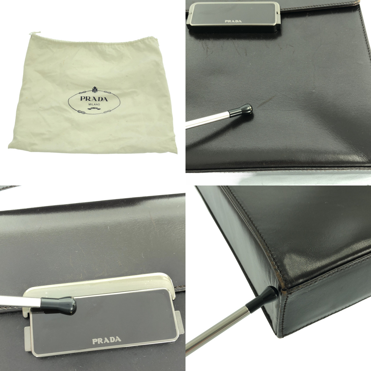 PRADA / プラダ ボックス スクエア ショルダーバッグ