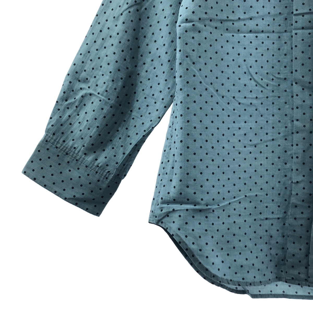 MARGARET HOWELL / マーガレットハウエル silk 100％ / シルク ピンタック バンドカラー シャツ ブラウス