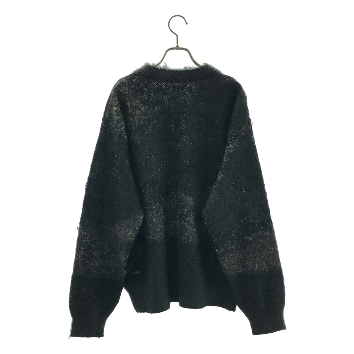 YOKE / ヨーク Abstract Jaquard Mohair Sweater ジャガード モヘヤ ニット