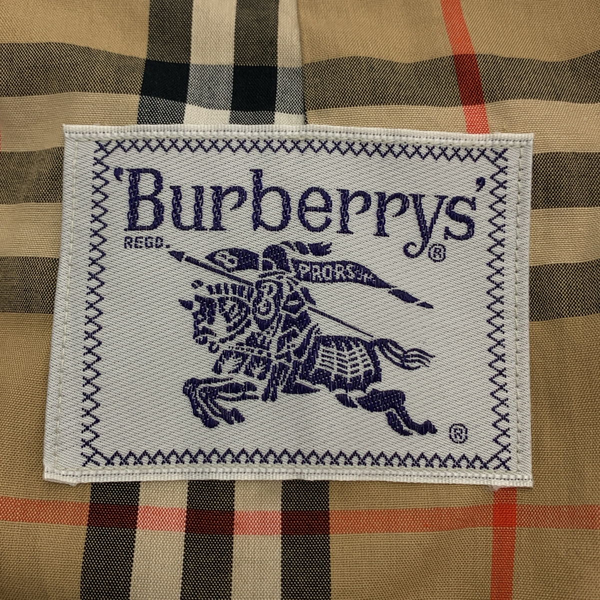 Burberrys / バーバリーズ 推定1990s〜 ベルテッド トレンチコート / ノバチェック総裏地