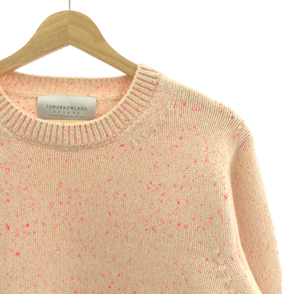 TOMORROWLAND tricot / トゥモローランドトリコ cashmere 100％ / カシミヤ プルオーバー ニット セーター