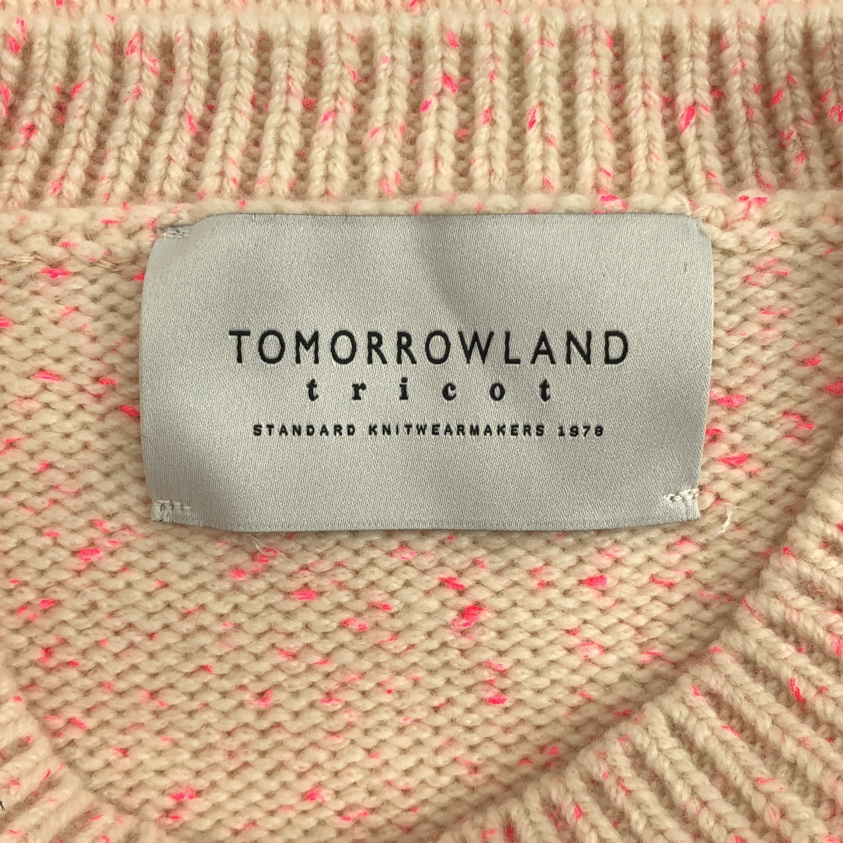 TOMORROWLAND tricot / トゥモローランドトリコ cashmere 100％ / カシミヤ プルオーバー ニット セーター