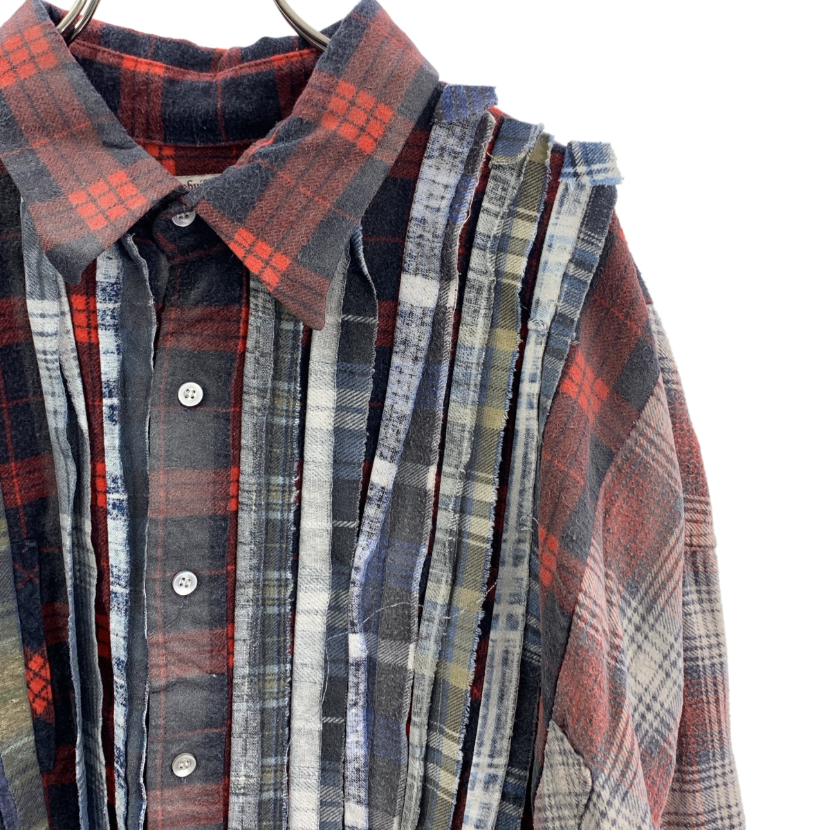 Rebuild by Needles / リビルドバイニードルス コットン リボン リメイクシャツ