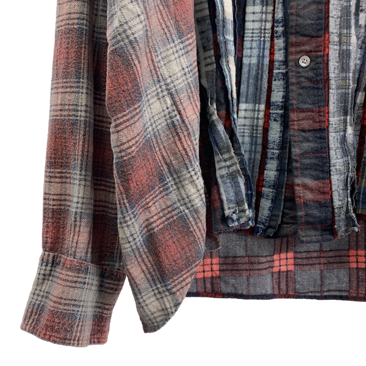 Rebuild by Needles / リビルドバイニードルス コットン リボン リメイクシャツ