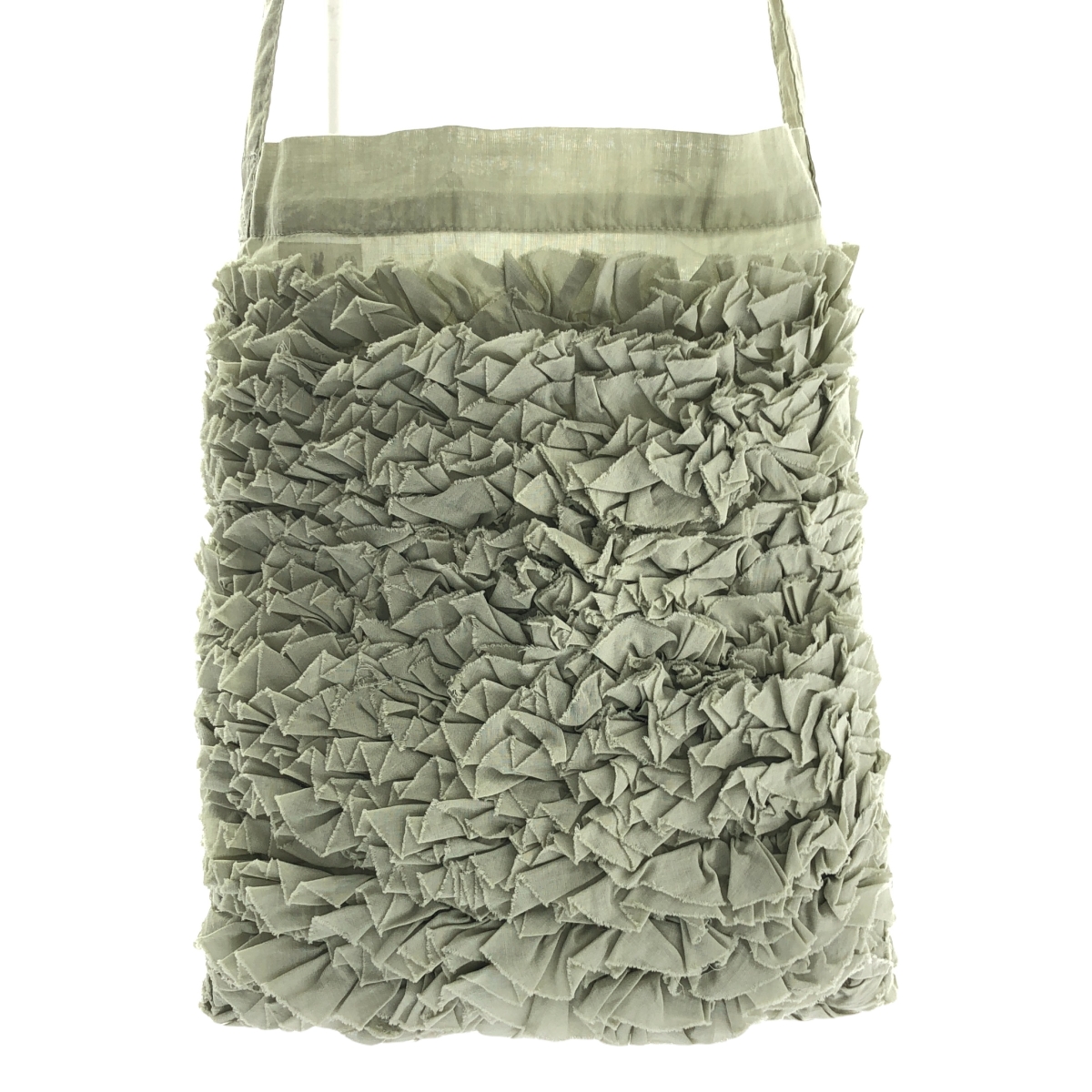 R & D.M.Co- / オールドマンズテーラー FRILL ONE SHOULDER BAG フリル ワンショルダーバッグ