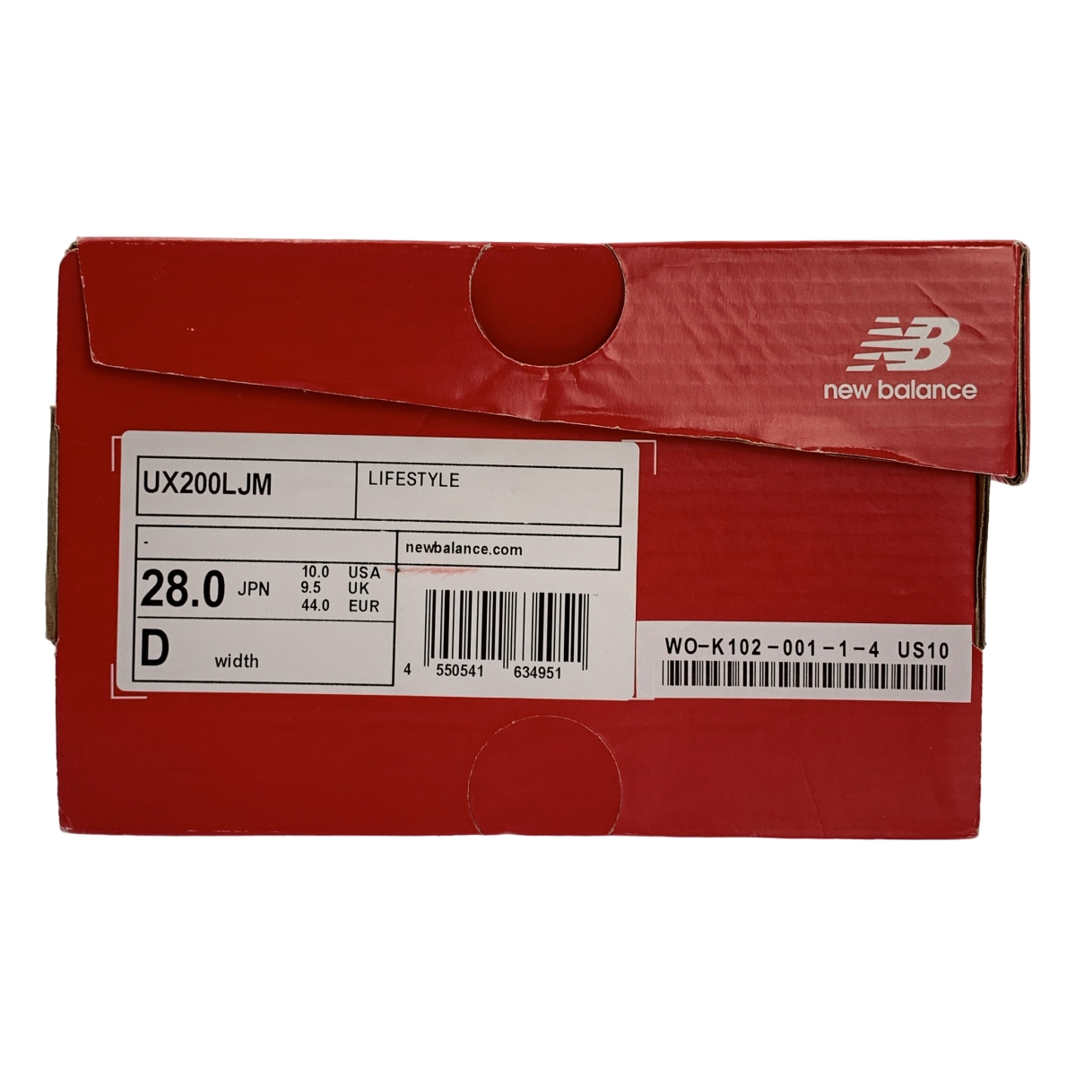 JUNYA WATANABE MAN / ジュンヤワタナベマン ×NEW BALANCE / UX200 ラバー スニーカー