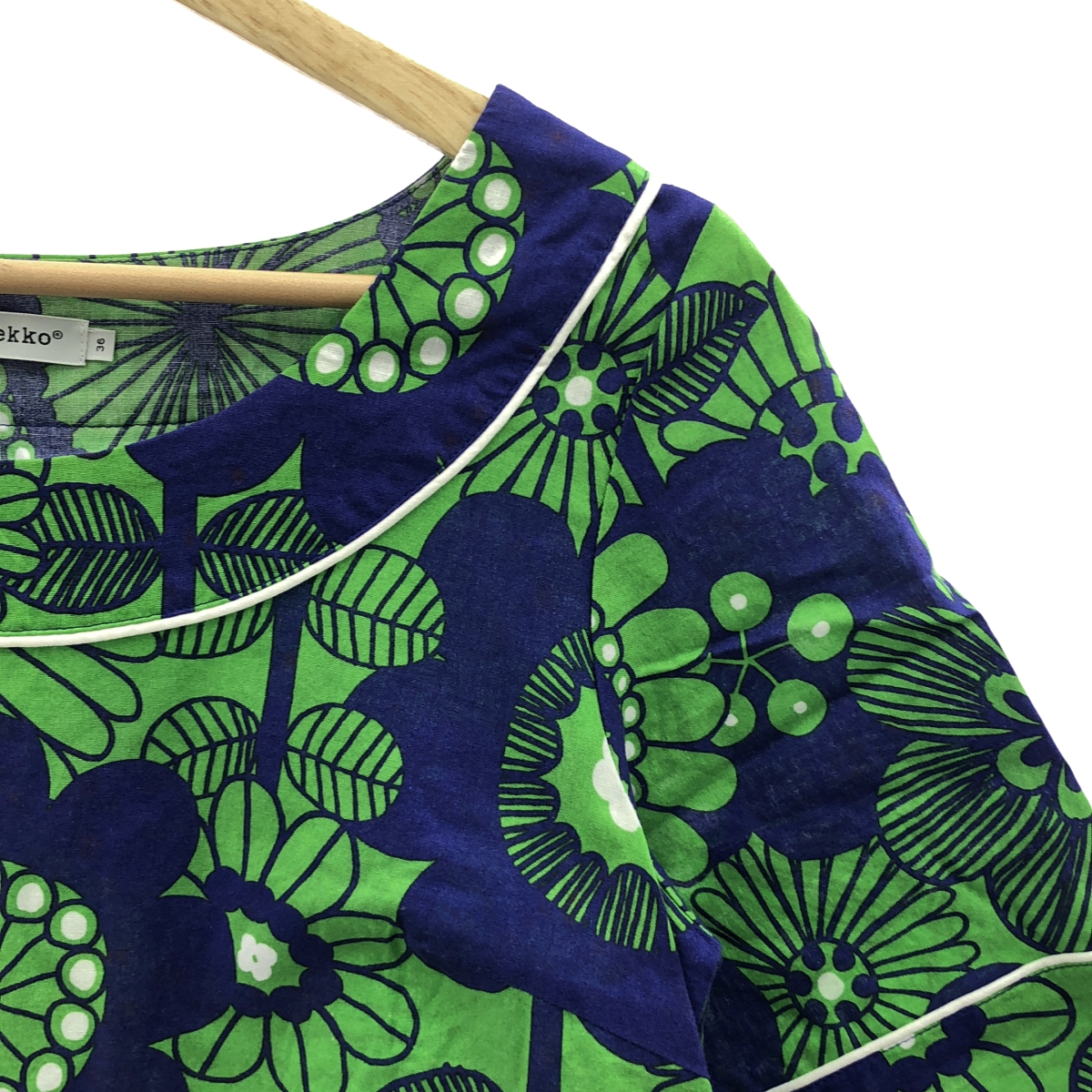 marimekko / マリメッコ OLKIKUKKA / 総柄 カットソー ブラウス