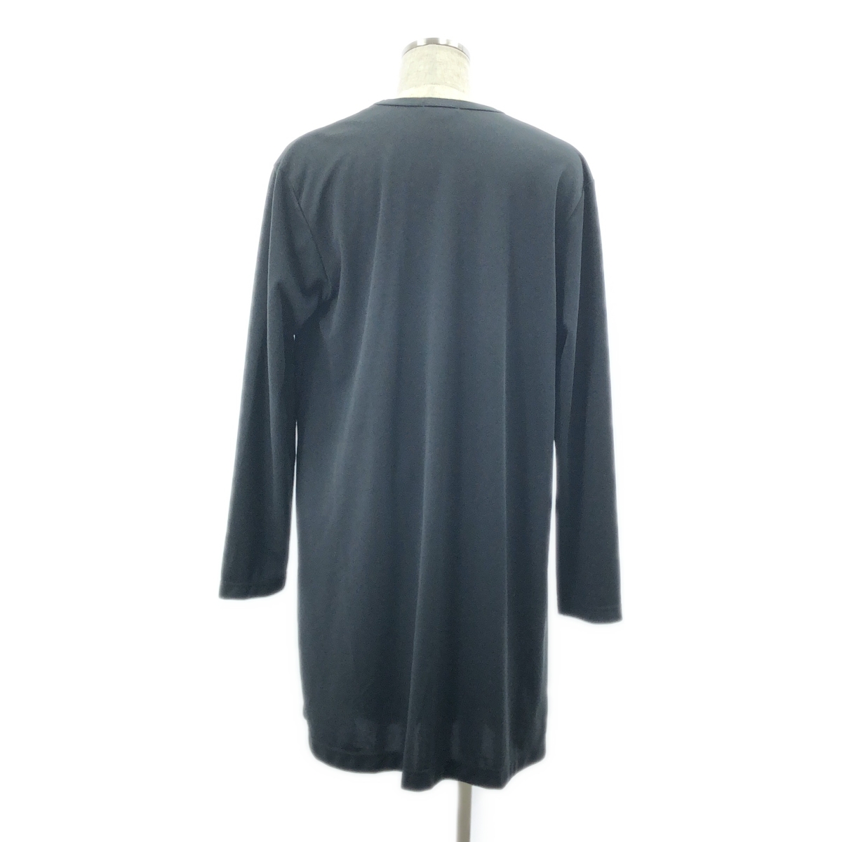 COMME des GARCONS HOMME PLUS / コムデギャルソンオムプリュス ノマド期 / ドレープ ポリエステル ロング カットソー