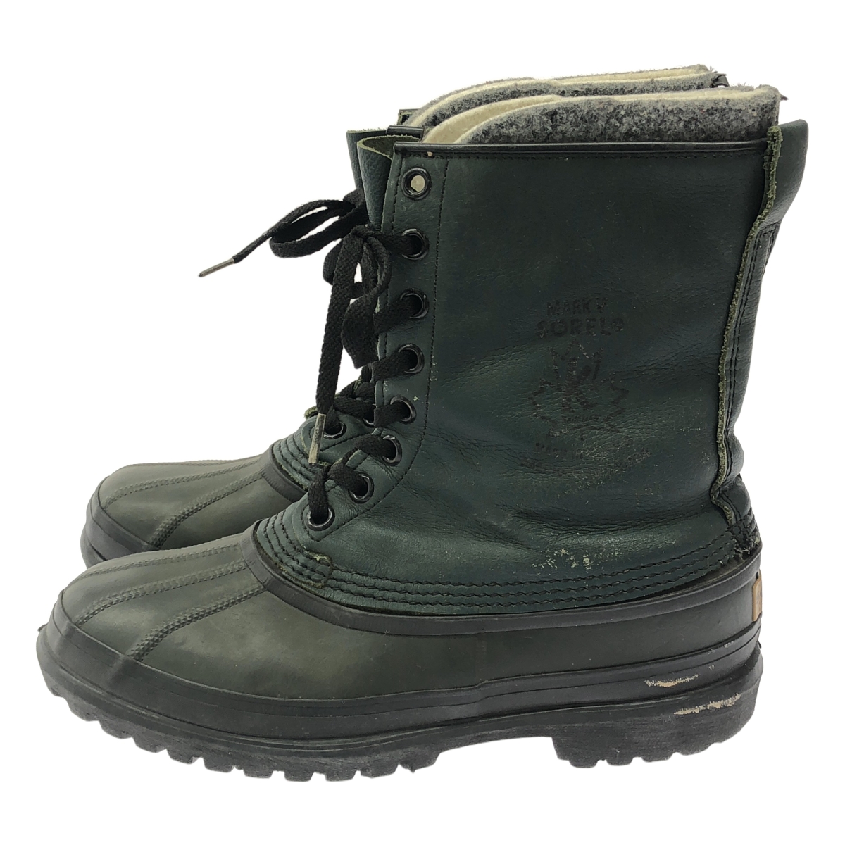 SOREL / ソレル レザー ラバー インナー付 レースアップ ブーツ