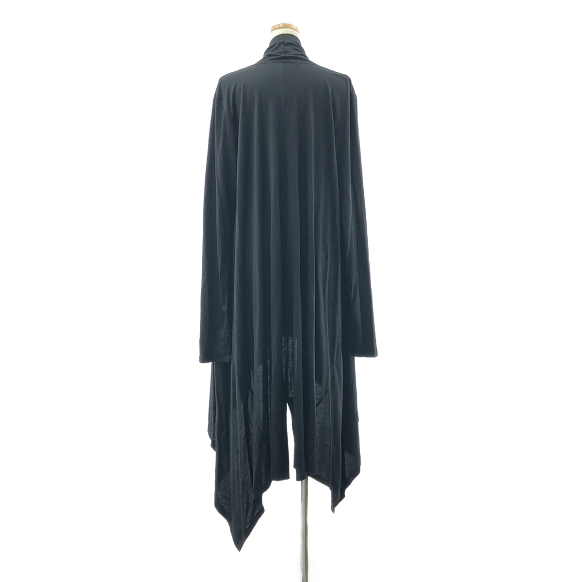 LIMI feu / リミフゥ Ly/C Plain Stitch Drape long cardigan ドレープ カーディガン