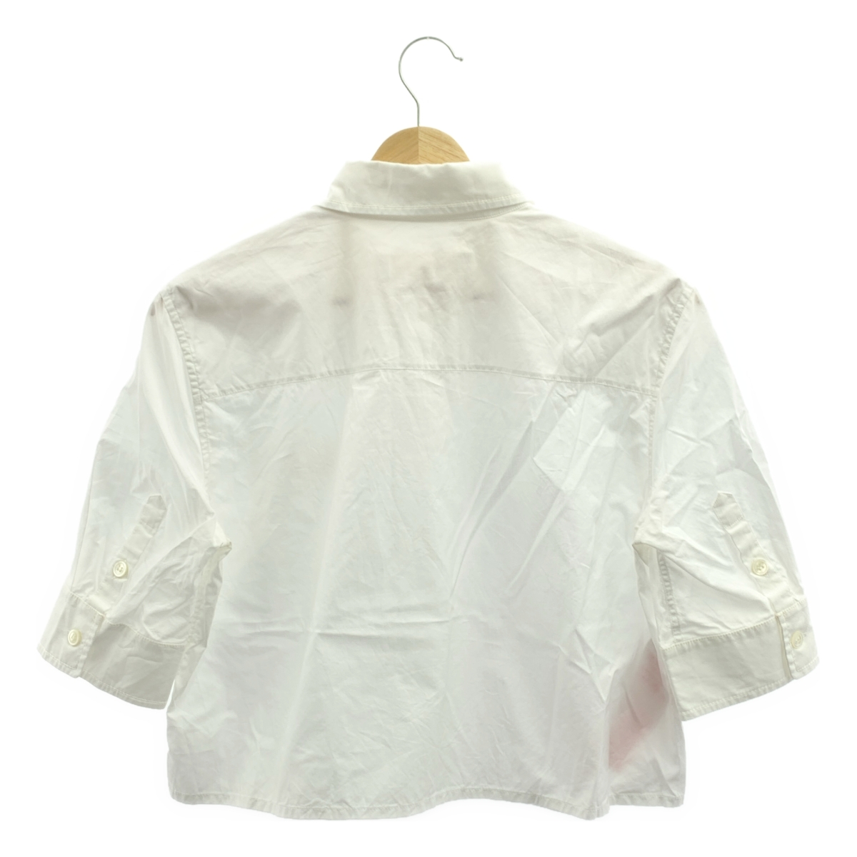 MARNI / マルニ ロゴ刺しゅう クロップド 半袖シャツ