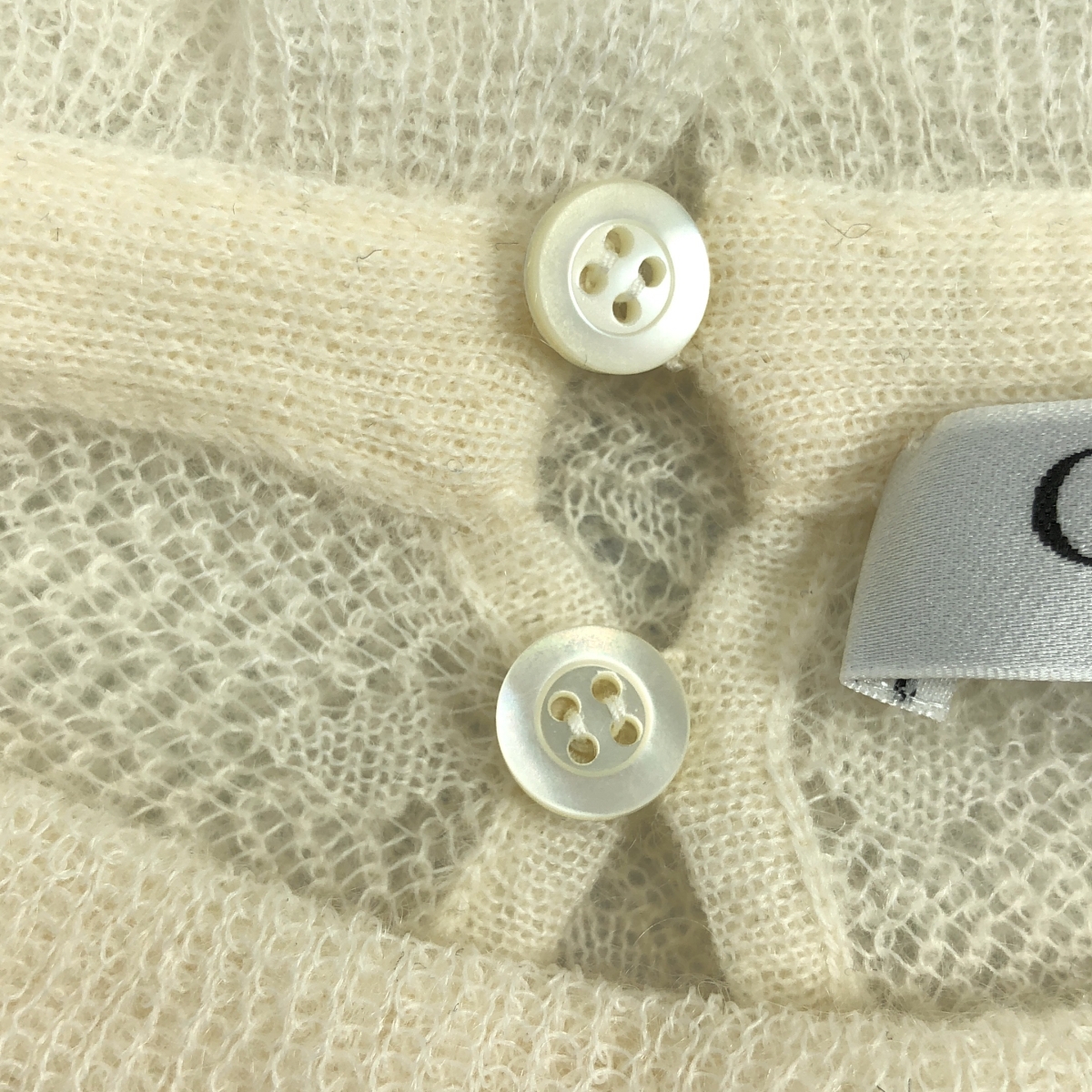 Christian Dior / クリスチャンディオール フリル ニット プルオーバー