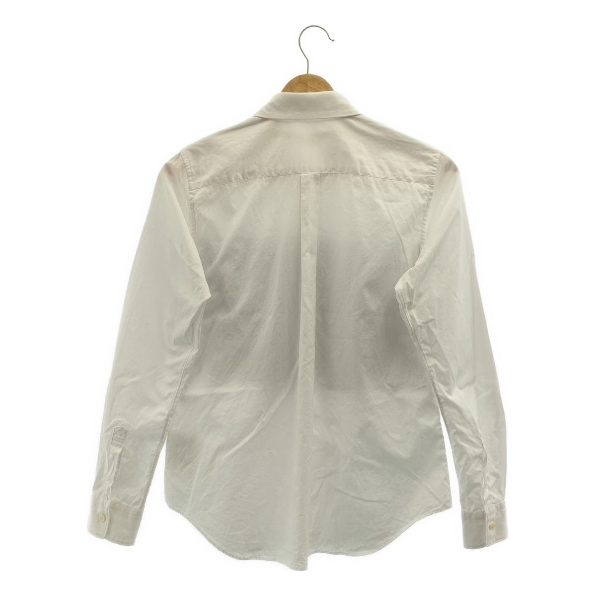 COMME des GARCONS / コムデギャルソン コットン フリル 装飾 レギュラーカラー シャツ