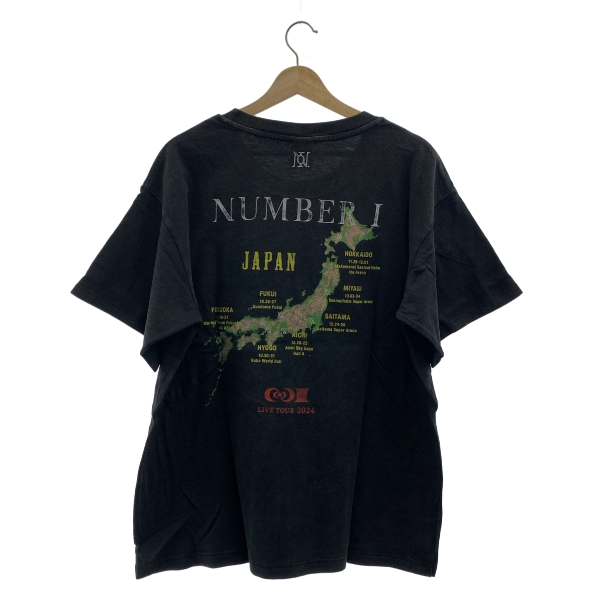 OLD / 古着 Number_i LIVE TOUR 2024 No. I プリント  Tシャツ カットソー