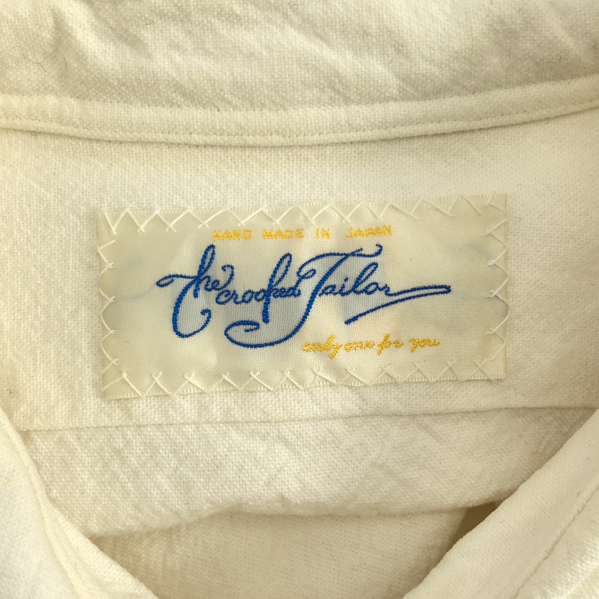 The crooked Tailor / ザクルーキッドテーラー コットン レギュラーカラー シャツ