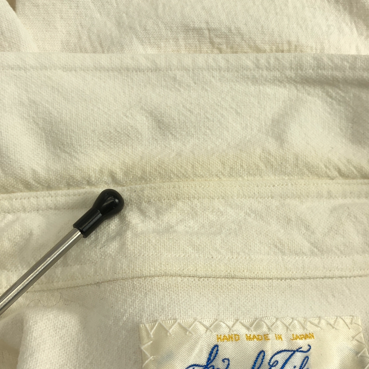 The crooked Tailor / ザクルーキッドテーラー コットン レギュラーカラー シャツ