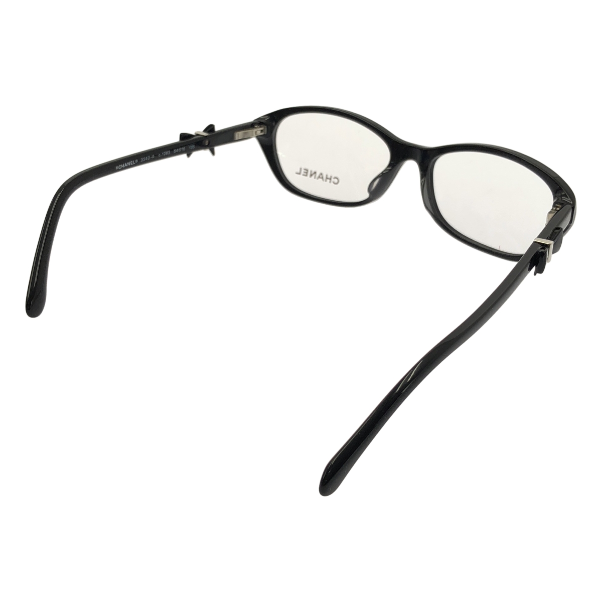 CHANEL / シャネル ココマーク リボン ラメ メガネ