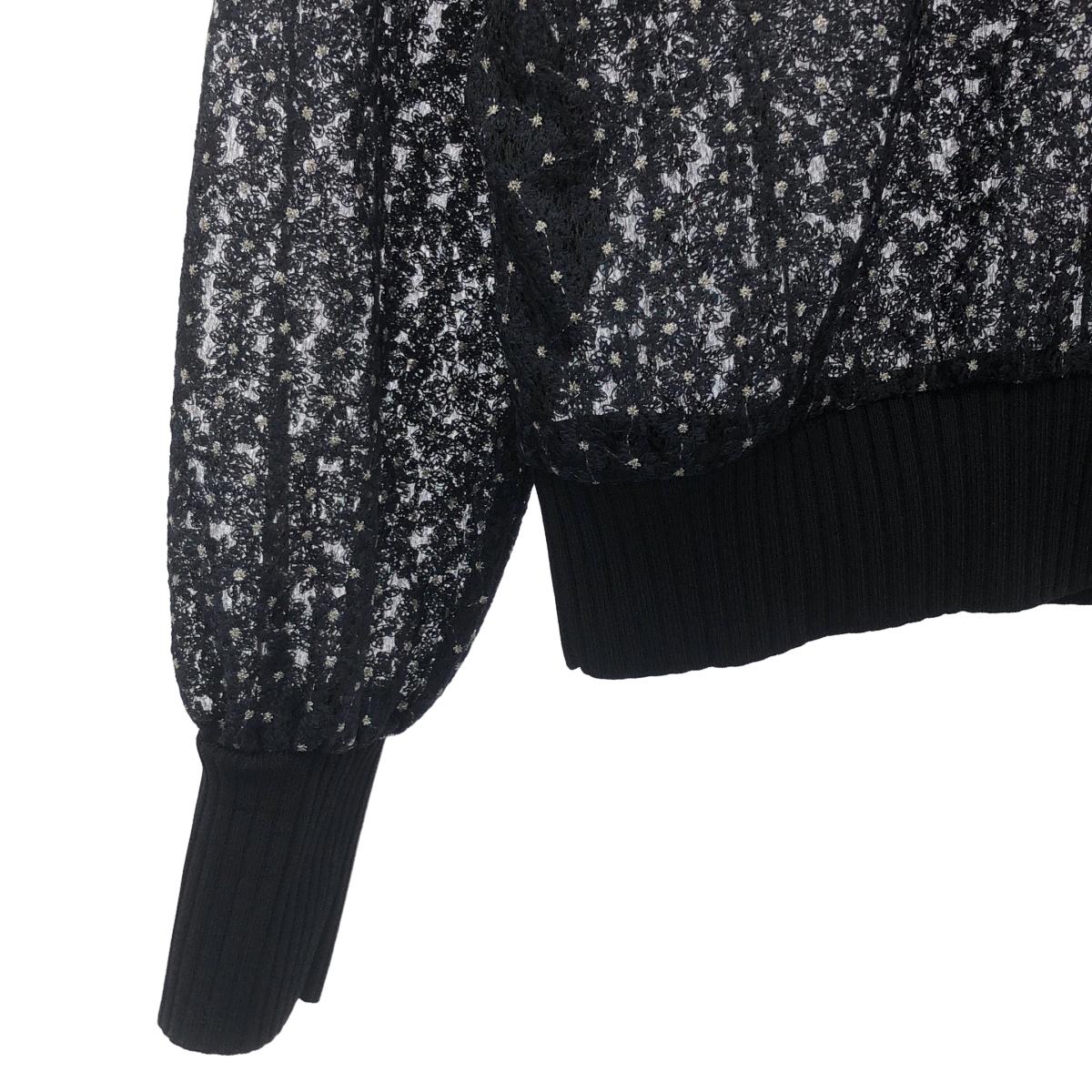 Tomorrowland BALLSEY / トゥモローランドボールジー チュール エンブロイダリー レース ショートカーディガン