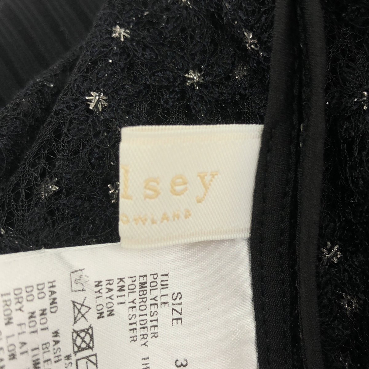 Tomorrowland BALLSEY / トゥモローランドボールジー チュール エンブロイダリー レース ショートカーディガン