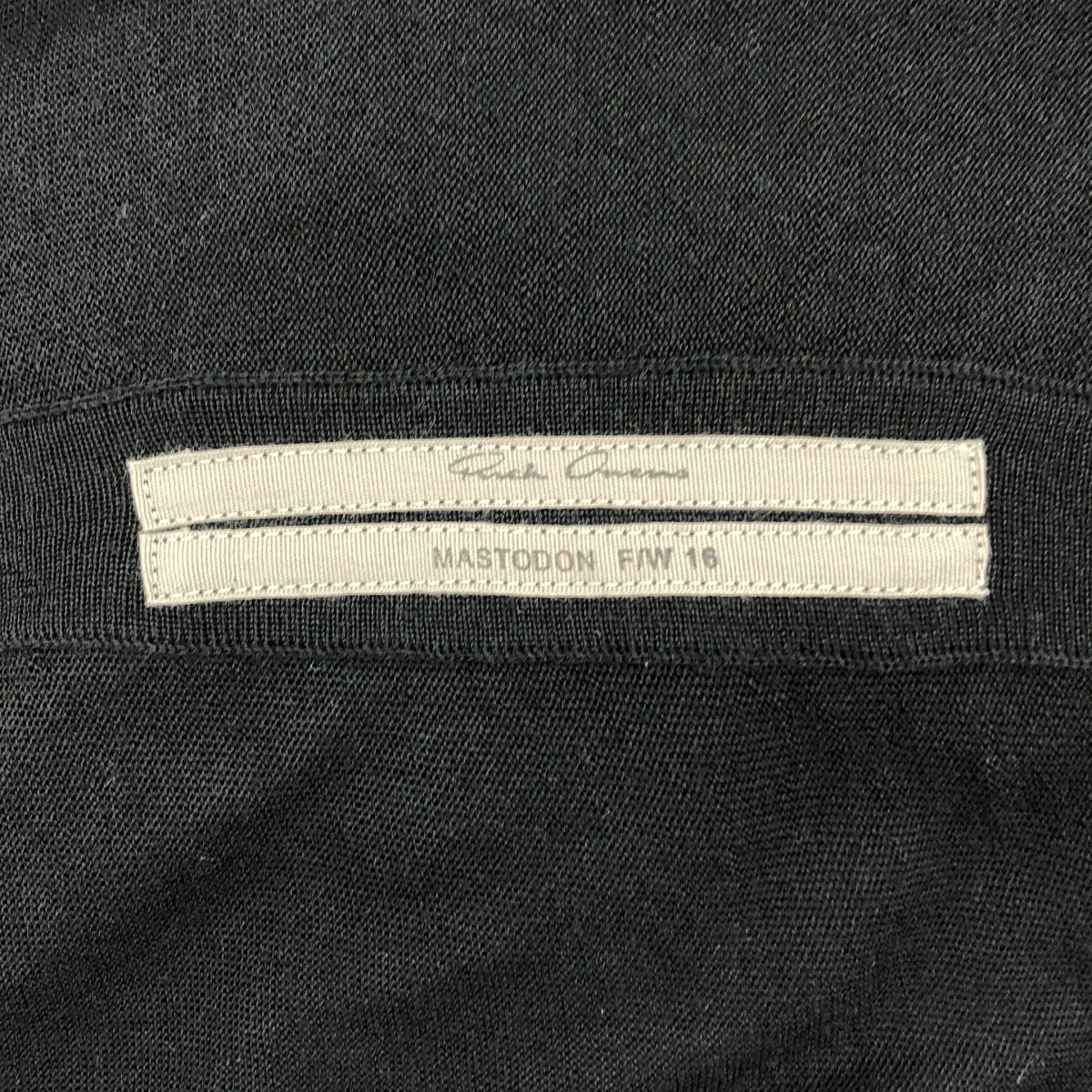 Rick Owens / リックオウエンス MASTODON ウールニット ロング カーディガン