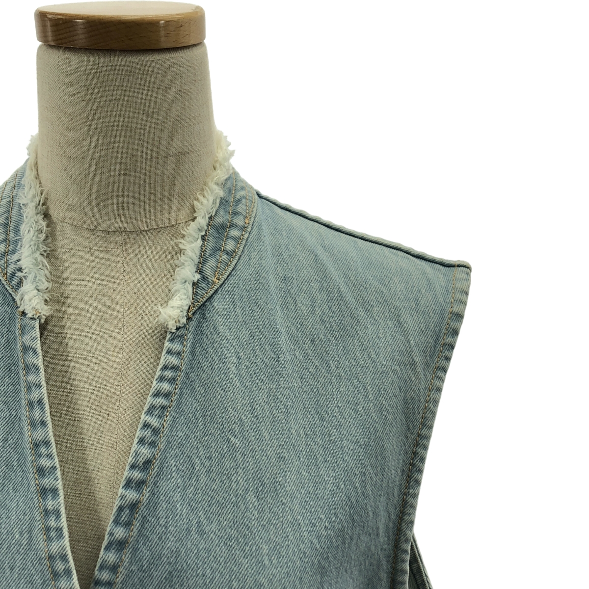 Christian Wijnants / クリスチャンワイナンツ DEMBA / ノースリーブ デニム ワンピース