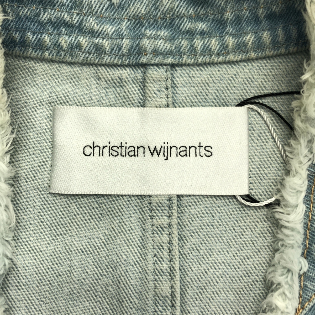 Christian Wijnants / クリスチャンワイナンツ DEMBA / ノースリーブ デニム ワンピース