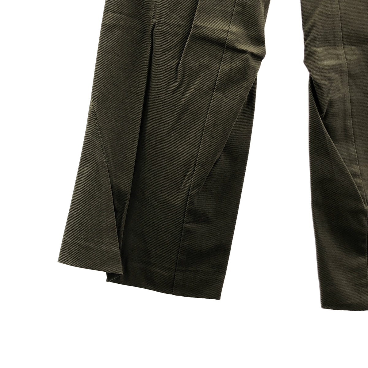 Kiko Kostadinov / キココスタディノフ OHNE K-DART TROUSER ポリエステル ウール 立体裁断 フレア トラウザー パンツ