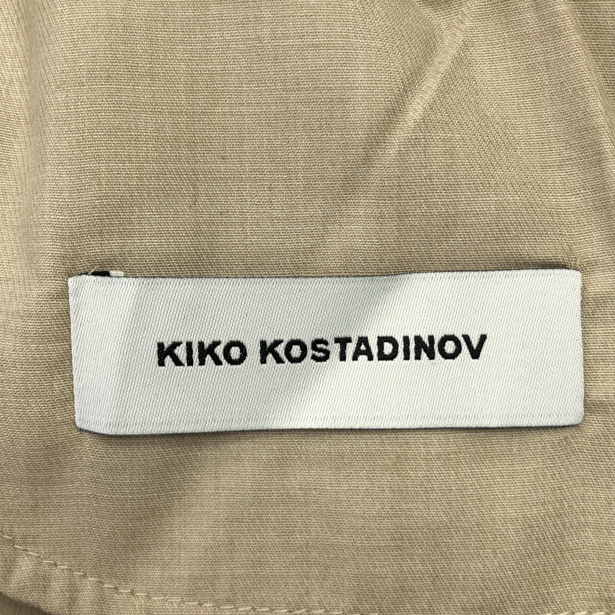 Kiko Kostadinov / キココスタディノフ OHNE K-DART TROUSER ポリエステル ウール 立体裁断 フレア トラウザー パンツ