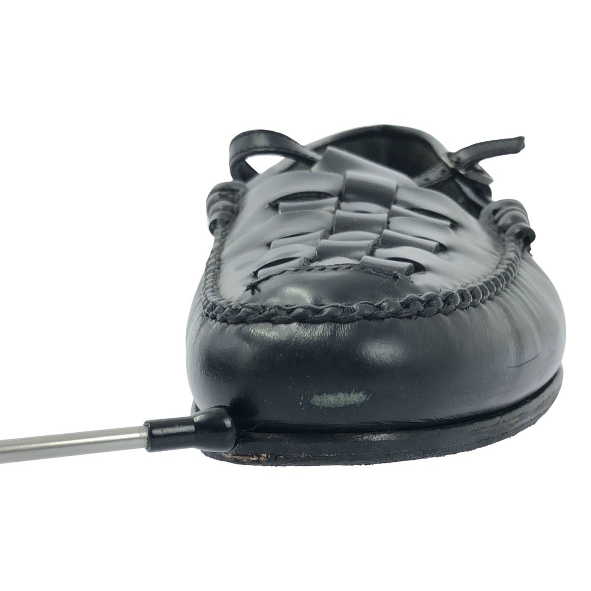 HEREU / ヘレウ T-bar Maqueda  Loafer / レザー 編み込み ストラップ ローファー 革靴