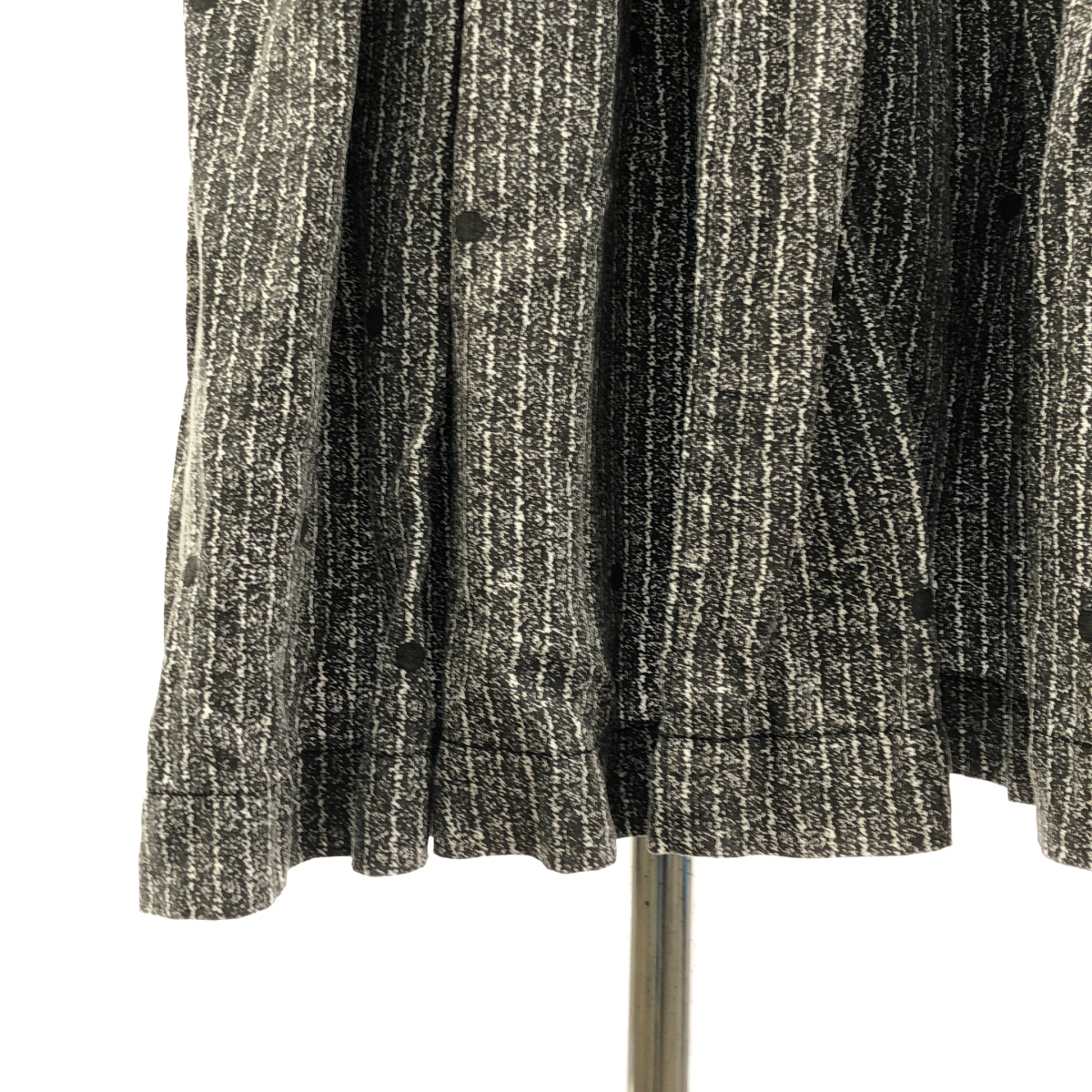 COMME des GARCONS COMME des GARCONS / コムコム ストライプ ドット 裁断 ジャンパースカート