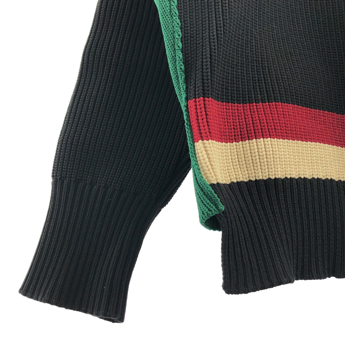 kolor / カラー エステルヤーン ドッキング アシンメトリーニット