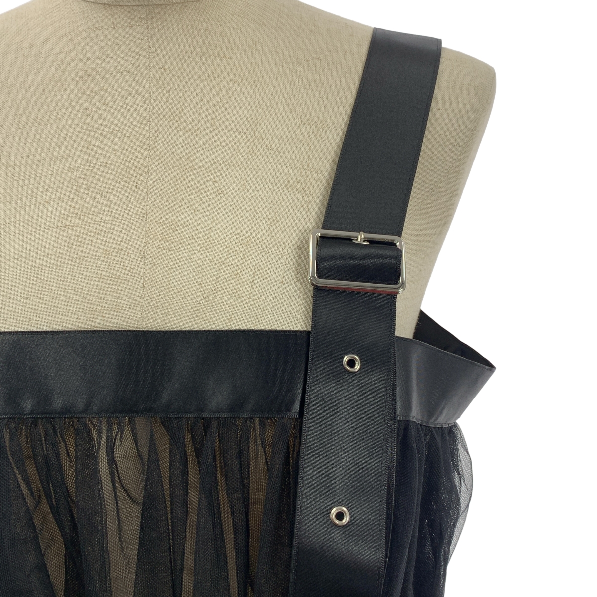 noir kei ninomiya / ノワールケイニノミヤ チュール フリル ワンピース