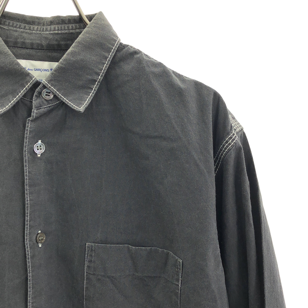 COMME des GARCONS SHIRT / コムデギャルソンシャツ コットン ステッチ シャツ