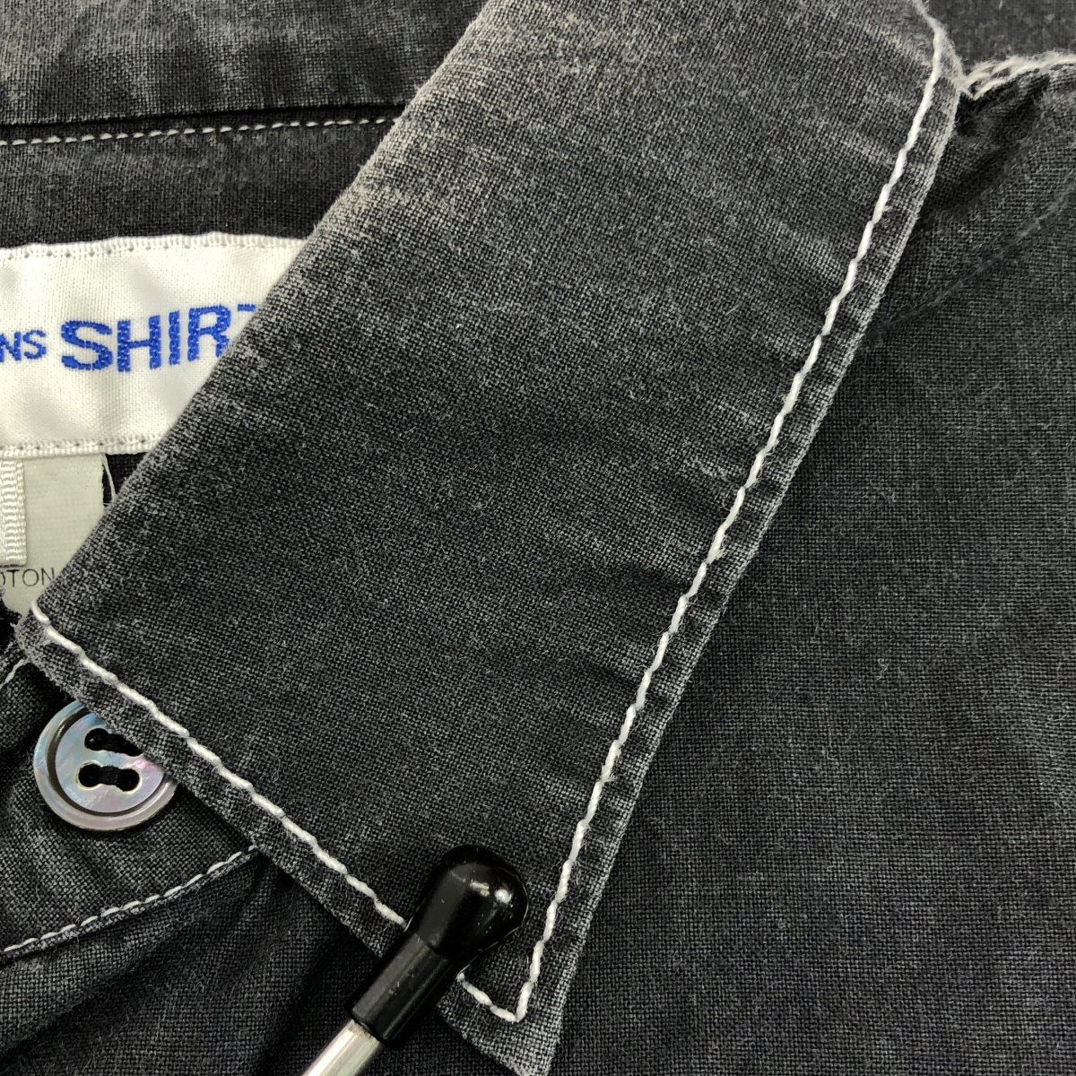 COMME des GARCONS SHIRT / コムデギャルソンシャツ コットン ステッチ シャツ