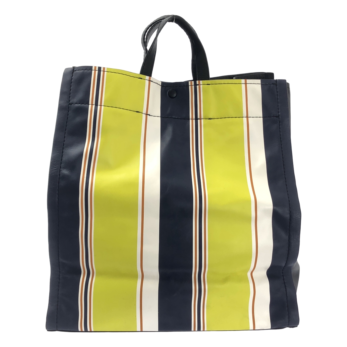 3.1 Phillip Lim / スリーワンフィリップリム 2way スクエア ボーダープリント ショルダーバッグ