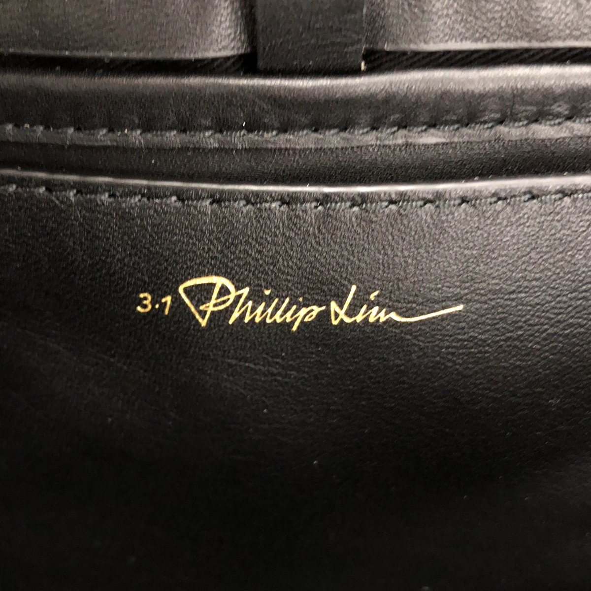3.1 Phillip Lim / スリーワンフィリップリム 2way スクエア ボーダープリント ショルダーバッグ