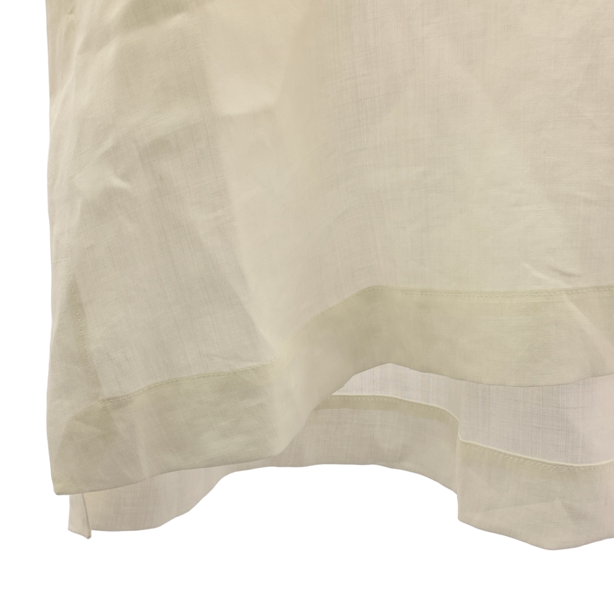 Drawer / ドゥロワー リネン ポケットショートスリーブブラウス