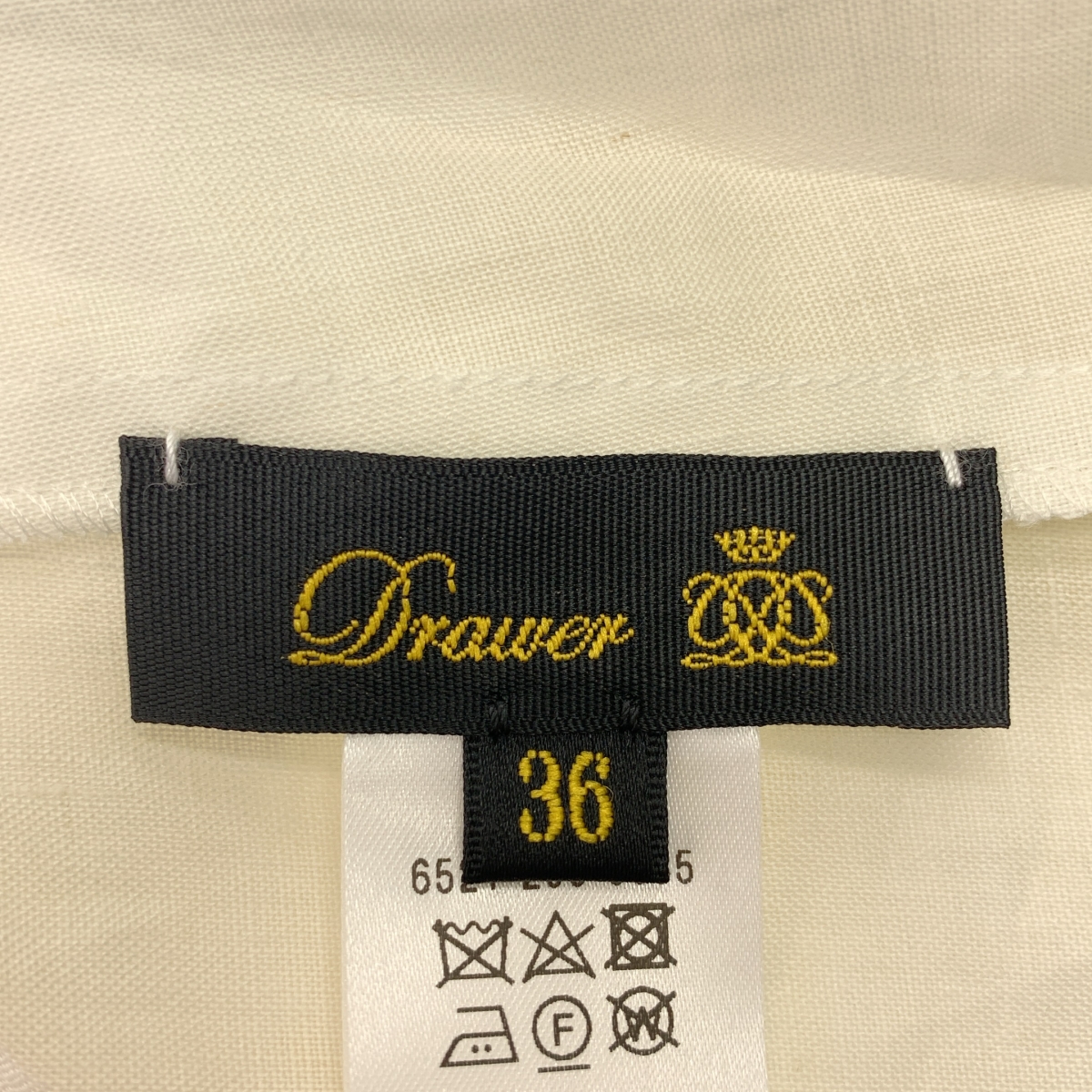 Drawer / ドゥロワー リネン ポケットショートスリーブブラウス