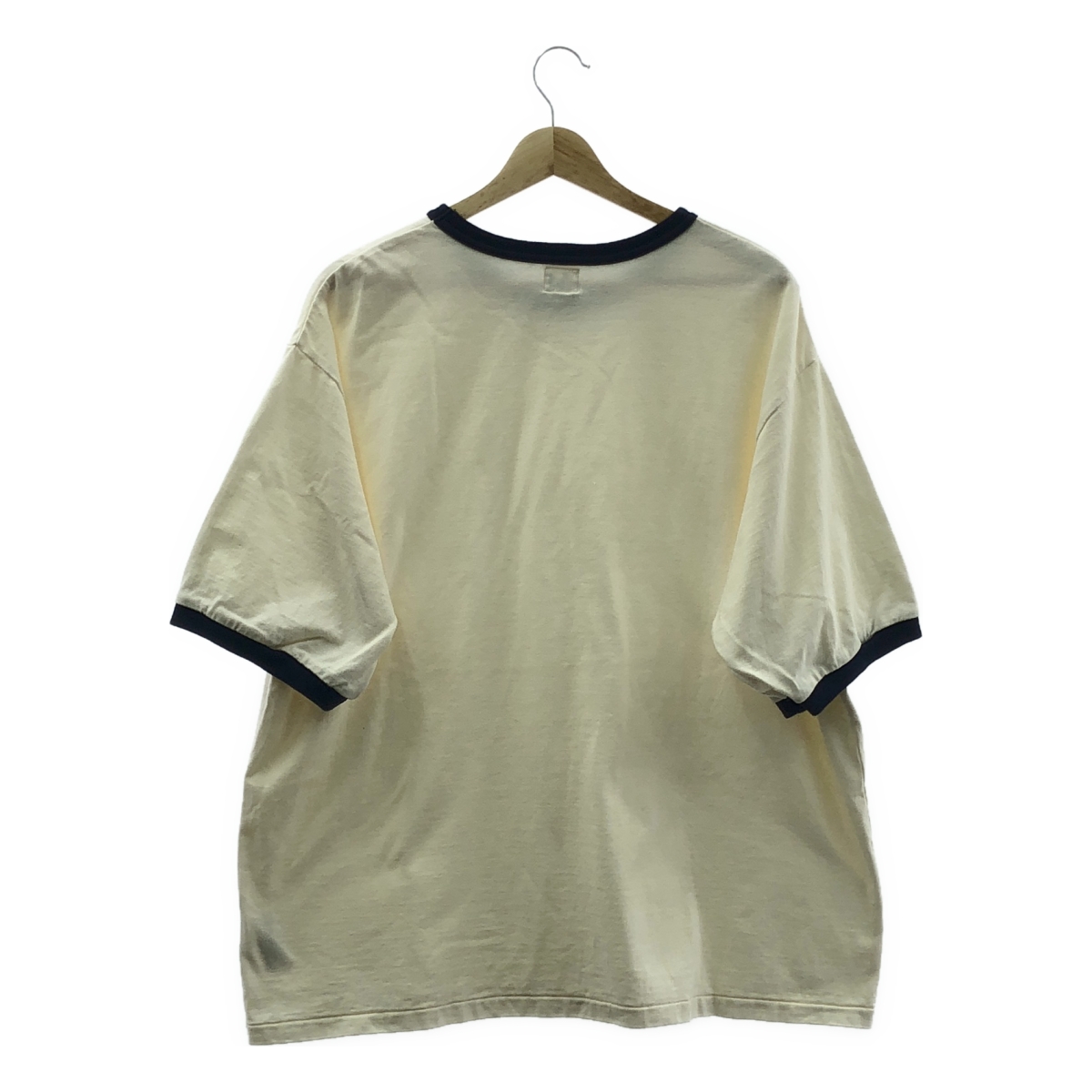 blurhms / ブラームス ONLY ARK別注 コットン リンガー トリムTシャツ