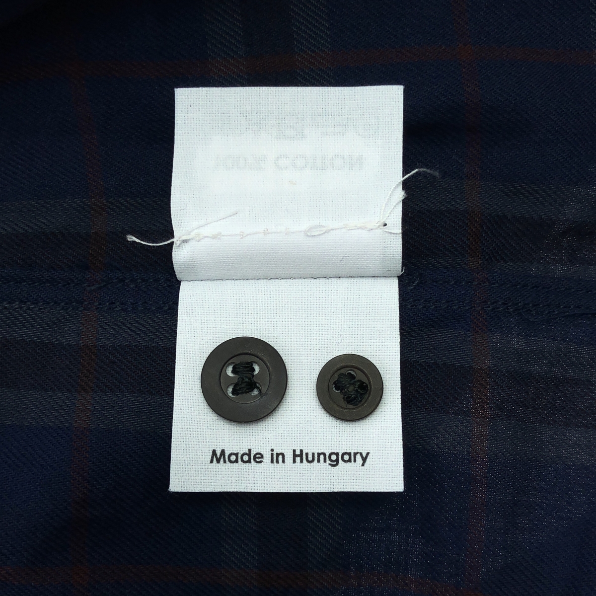 DRIES VAN NOTEN / ドリスヴァンノッテン コットン チェック レギュラーカラー シャツ