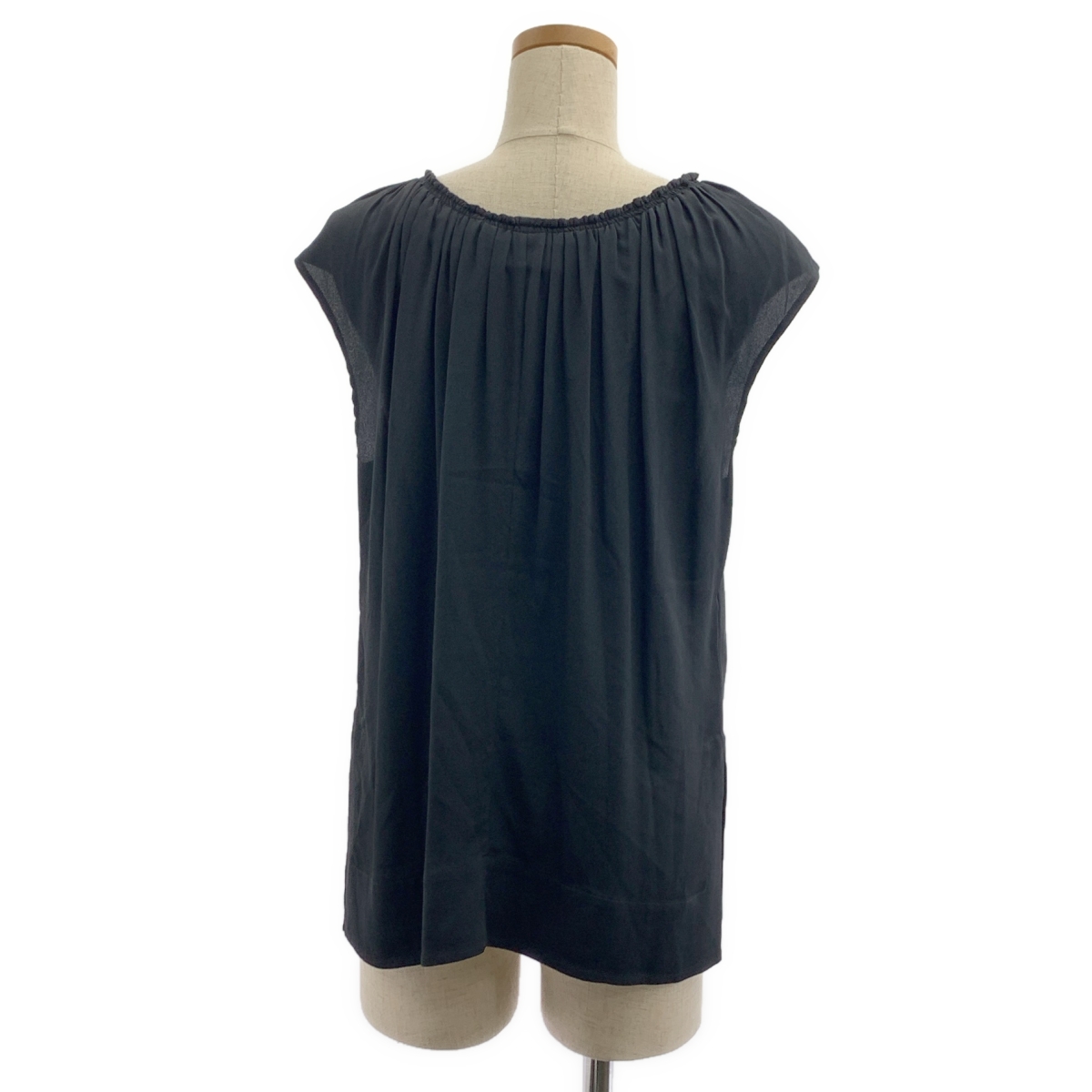 MARNI / マルニ アセテート シルク ギャザー サイドスリット ブラウス