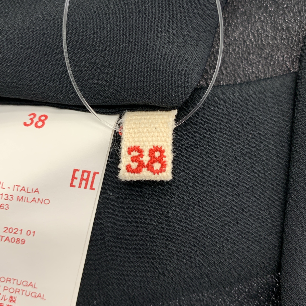 MARNI / マルニ アセテート シルク ギャザー サイドスリット ブラウス