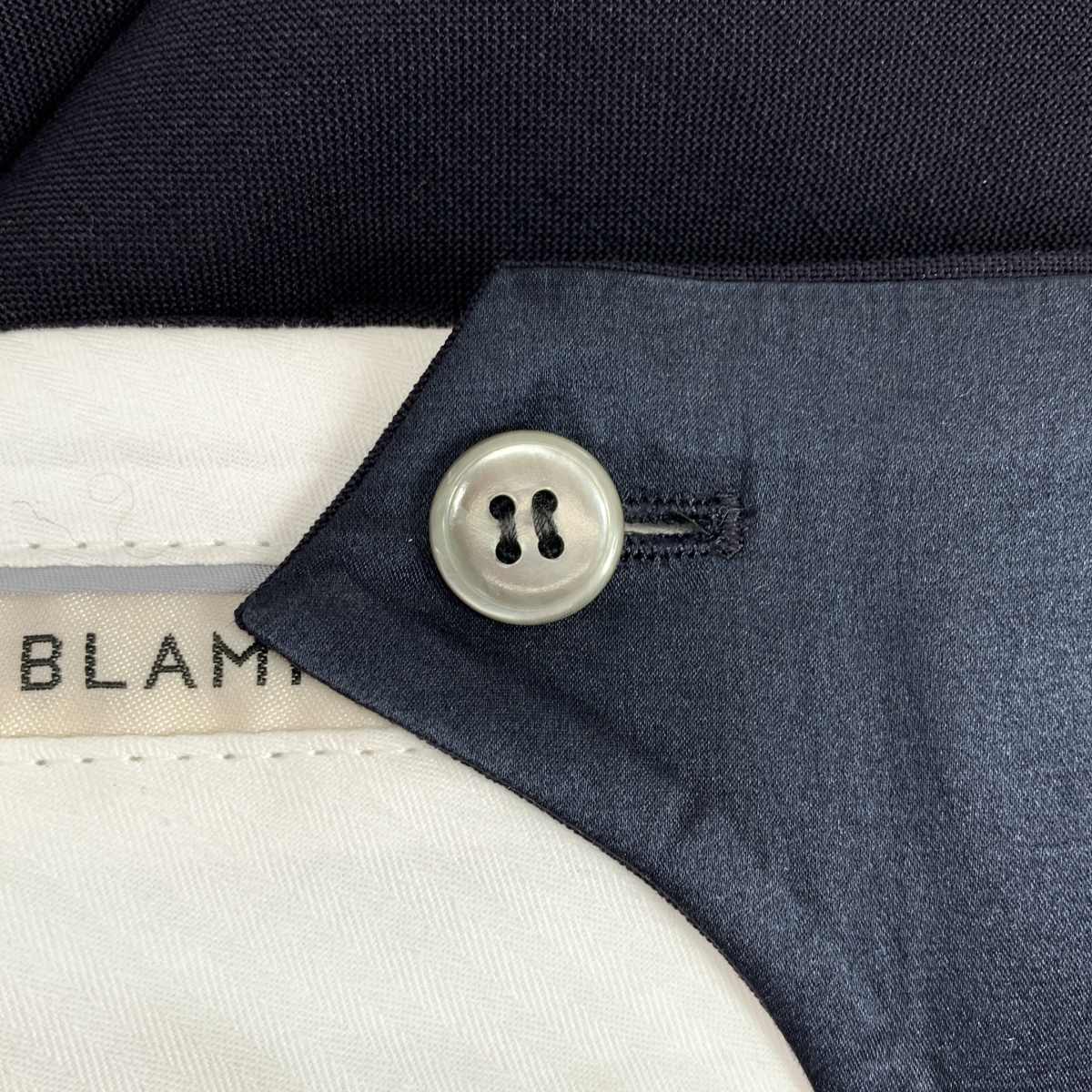 BLAMINK / ブラミンク ウールモヘヤタックタイト オーバーシルエット スカート / 裏地付き