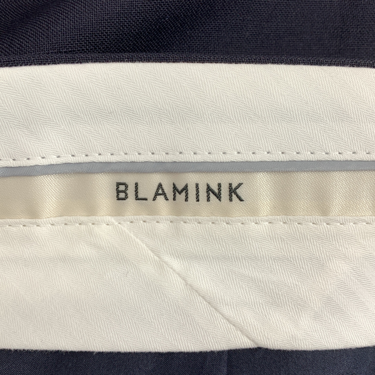 BLAMINK / ブラミンク ウールモヘヤタックタイト オーバーシルエット スカート / 裏地付き